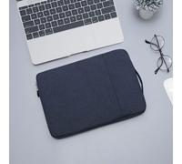 Sac à main étanche avec manches, pochette de 14 pour Macbook 2020 Air 13 Pro 15, sacoche pour ordinateur portable Xiaomi MateBook - For 2020 nouveau pro13 pouce - bleu marine Bleu