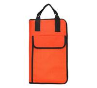 Sac à main étanche for baguettes de batterie, sac à dos de grande capacité for instruments, étui de rangement for pièces d'instruments de percussion Pour Housse(Orange)