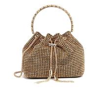 Sac à Main Femme à Paillettes & Strass - Clutch ou Bandoulière Ajustable pour Soirée, Mariage, Cocktail ou Rendez-vous