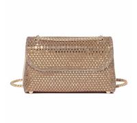 Sac à Main Femme Brillant avec Chaîne - Sac Bandoulière/Sac à Main pour Soirée, Mariage, Fête, Cocktail ou Saint-Valentin