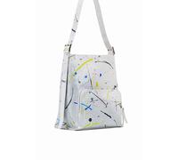 Sac Ã main femme Desigual Splat Butan With Pocket Blanc TU