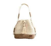 Sac à main femme Fait Main - Coton & Jute Naturels - Ensemble artisanal "Goffa Buck" blanc avec pochette et accessoires - Artisanal, Éthique & Éco-Responsable - Offre spéciale Saint Valentin