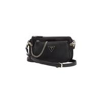 Guess Sac porté épaule Noelle 134925 - Double pochette - Noir - Taille unique - Femme