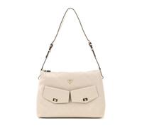 GUESS sac à épaule Blake Hobo Bone Logo écru