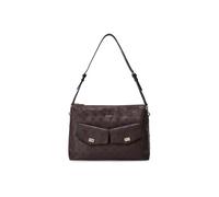 GUESS sac à épaule Blake Hobo Brown Logo marron foncé