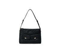 GUESS sac à épaule Blake Hobo Black Logo noir