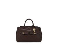 GUESS sac à main sac à épaule bandoulière Blake Girlfriend Satchel Brown Logo marron foncé