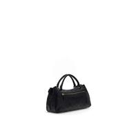GUESS sac à main sac à épaule bandoulière Ella Logo Girlfriend Satchel Black Logo noir