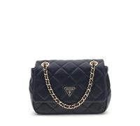 GUESS sac à épaule bandoulière Juliet Mini Flap Bag Midnight bleu marine