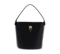 GUESS sac à épaule bandoulière Patsie Top Handle Bucket Black noir