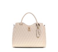 GUESS sac à main sac à épaule bandoulière Tamara Satchel Bone blanc