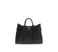 Guess sac à main & sac à épaule Yesba Girlfriend Satchel Bag Coal Logo gris foncé