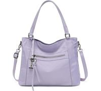 Sac A Main Femme Nylon Grand Capacité Sac Cabas Femme Avec Pochette Rembourrée Pour Ordinateur Portable 14 Sac Bandoulière Femme Sac Femme Multipoches Pour Travail Shopping Voyage L'École[H1382]
