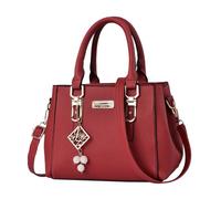 Sac A Main Femme Pas Cher Sac à Main Femme PU Simili Cuir Femme Cabas Pour Travail Elégant Vintage Bandoulière Amovible Compartiment Zippé Porte Monnaie Et Sac à Main Top Grip Sac à BandoulièRe