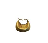 Sac A Main Femme Sac sous les bras en cuir forme de croissant, sacoche à une épaule for femme, sac main multifonctionnel(Gold)