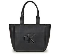 Sac a main femmes Calvin Klein Jeans BOLD CK MEDIUM TOTE Noir Unique