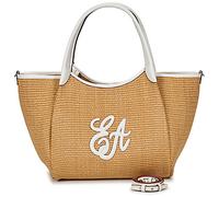 Sac a main femmes Emporio Armani SHOPPING STRAW M Beige Unique