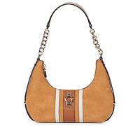Sac a main femmes Guess ERENIA TOP ZIP SHOULDER BAG Marron Unique