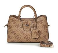 Guess Sac à dos pour femme Janie – logo imprimé – latte