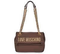 Sac a main femmes Love Moschino BOLD LOVE HAMMERED Marron Unique