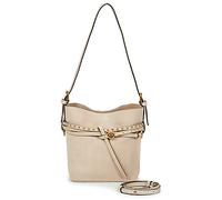 Sac a main femmes Pinko BUCKET BELT MINI SUEDE Noir Unique