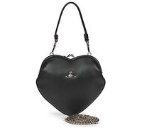 Vivienne Westwood - Belle Heart Frame Purse - Femme - Sacs - Noir - Taille: ONE Size