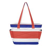 Sac à main fourre-tout pour femme, sac à bandoulière pour le travail, les voyages, la gym, doublure anti-rayures, drapeau du Costa Rica