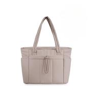 Sac à main fourre-tout simple pour femme, grande capacité, sac à bandoulière décontracté, plusieurs poches avec fermeture éclair, idéal pour un usage quotidien, le travail, les trajets et les voyages