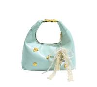 Sac à main français pour femme avec plusieurs styles de transport, sac à bandoulière en cuir PU, professionnel et quotidien, Vert Gn, Medium