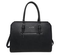 Sac à main Gallantry + Cadeau surprise, Sac Femmes PU Cuir ECO Sac a Main Travail Ville Noir