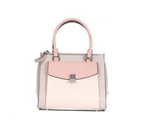 Sac à main - Georges Rech - Havana - Gris/Rose - Bandoulière amovible - 26x20x14 cm