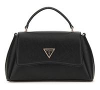 Sac à main - GUESS - Eco Gloriana 2 Compartment TH Flap - Noir - 100% polyuréthane - 27x15x8.5cm