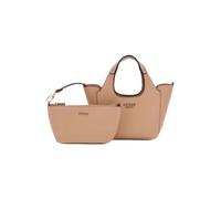 Sac à main - GUESS - Helina Mini Tote - Beige - 18x12,5x7,5 cm - Bandoulière amovible