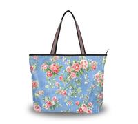 Sac à main hobo en tissu de soie avec fermeture éclair pour femme, sac à main d'été en cuir pour bal, fiançailles, cocktail, fête, mariage (rose rouge vintage floral) L