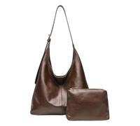 Sac à main Hobo pour femme, sac fourre-tout rétro classique à bandoulière, trousse de courses élégante, accessoire portable pratique, approvisionnement quotidien fonctionnel, pour les familles, les