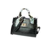Sac à main Imprimé Crocodile Chic Elégant L'éxotique Noir