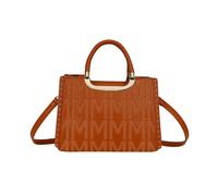 Sac à Main Imprimé pour Femme Gallantry Marron Marron