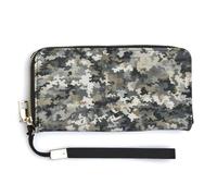 Sac à main long tendance avec imprimé camouflage numérique de grande capacité, design interne multi-compartiments - répond à vos différents besoins de voyage