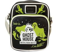 Sac à main - LOUNGEFLY - Beetlejuice 2 - Cuir saffiano - Détails phosphorescents - 16x21x6cm