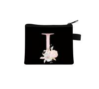 Sac à main mignon et portable à fermeture éclair pour clés - En toile fraîche - Avec fermeture éclair - Pour enfants, I, Taille unique