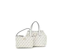 Guess Sac à main mini fourre-tout G Wave Femme Blanc TU