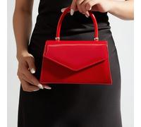 Sac à main miroir de couleur unie , élégant sac d'affaires pour dames, convient aux filles de fête, étudiantes, mariées. Peut être assorti avec des robes de fête, robes de mariée, robes de soirée, jup