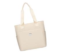 Sac à main moderne sous les aisselles en tissu Oxford, design ergonomique pour l'exploration de la ville, le shopping, sac à bandoulière décontracté multifonction pour les voyages, blanc, One Size