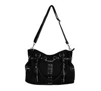 Sac à main noir avec bretelles noir - Emo Punk - Banned