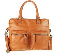 Sac à main - OLIVIA - Modèle BIZNES-CITY - Cuir De Vachette - Marron Camel - 37x27x15 cm