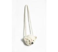 sac à main peluche ours blanc Bibib & Co Blanc G