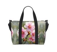 Sac à main polyvalent à imprimé fleurs de cerisier aquarelle, drapeau italien, sac de voyage à bandoulière pour tous vos besoins