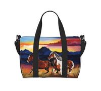 Sac à main polyvalent avec imprimé cheval de course imprimé drapeau italien pour tous vos besoins