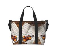 Sac à main polyvalent avec imprimé papillon et violoncelle imprimé drapeau de l'Italie pour tous vos besoins