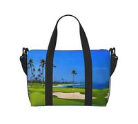 Sac à main polyvalent avec imprimé parcours de golf et drapeau italien pour tous vos besoins